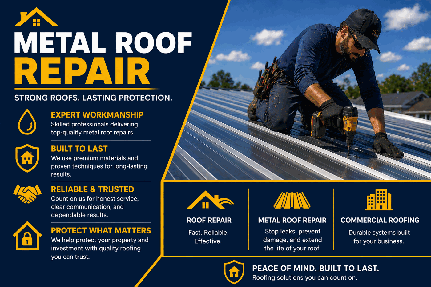 Metal Roof Repair Anaheim