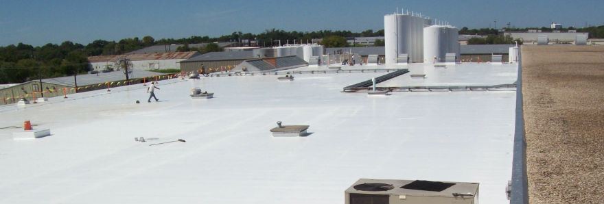 Coating an Occupied Building